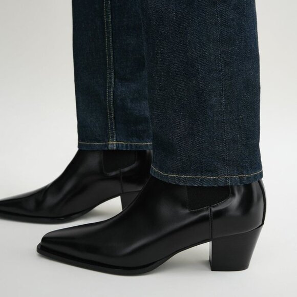 Leather city boots black - Picture 2 of 6